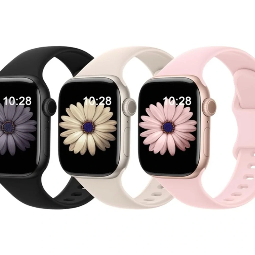 3 Pack Sport Bands Compatible with Apple Watch